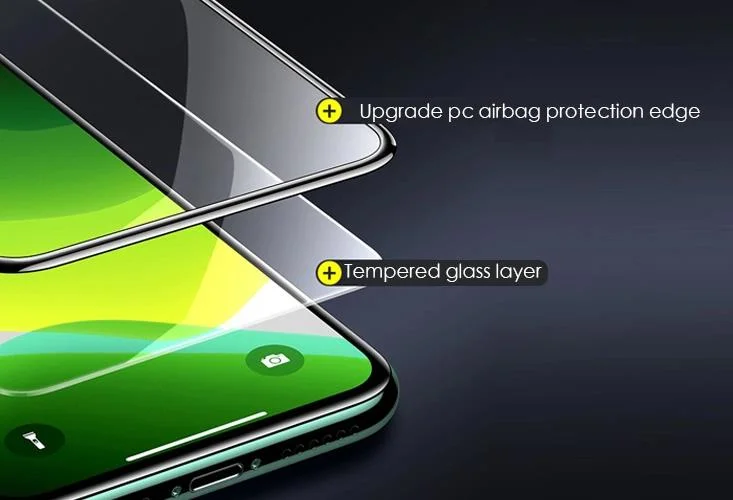 Shockproof iphone Tempered Glass Film Screen Protector for Mobile Phone